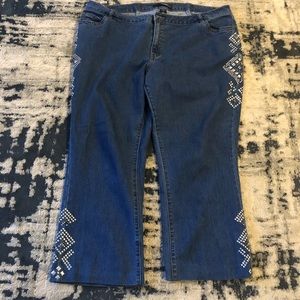 Woman’s plus size jeans